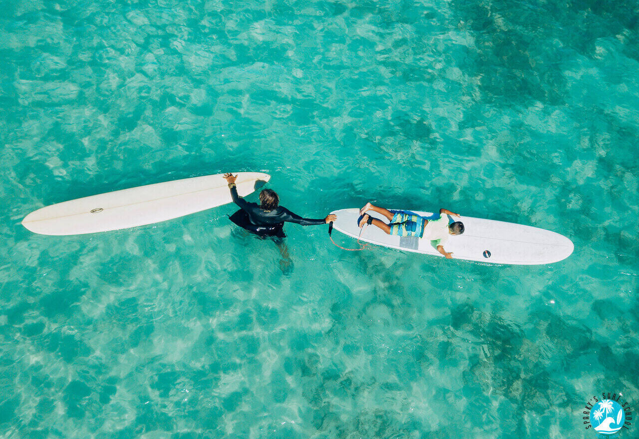 Waikiki Surf Photographer - Sparky's Surf School Photography